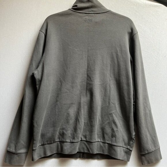 Hugo Boss full zip mock neck sport jacket Sz XL - Picture 2 of 9